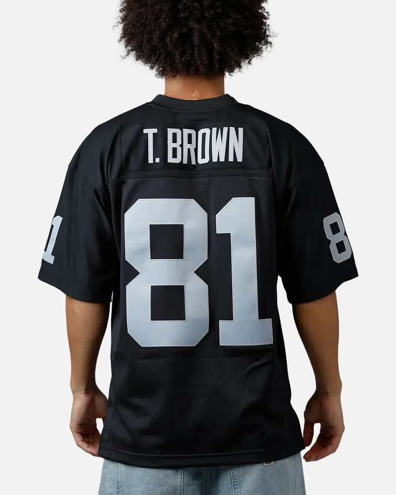 Mitchell & Ness Las Vegas Raiders Tim Brown #81 1998 Legacy Jersey Black 1