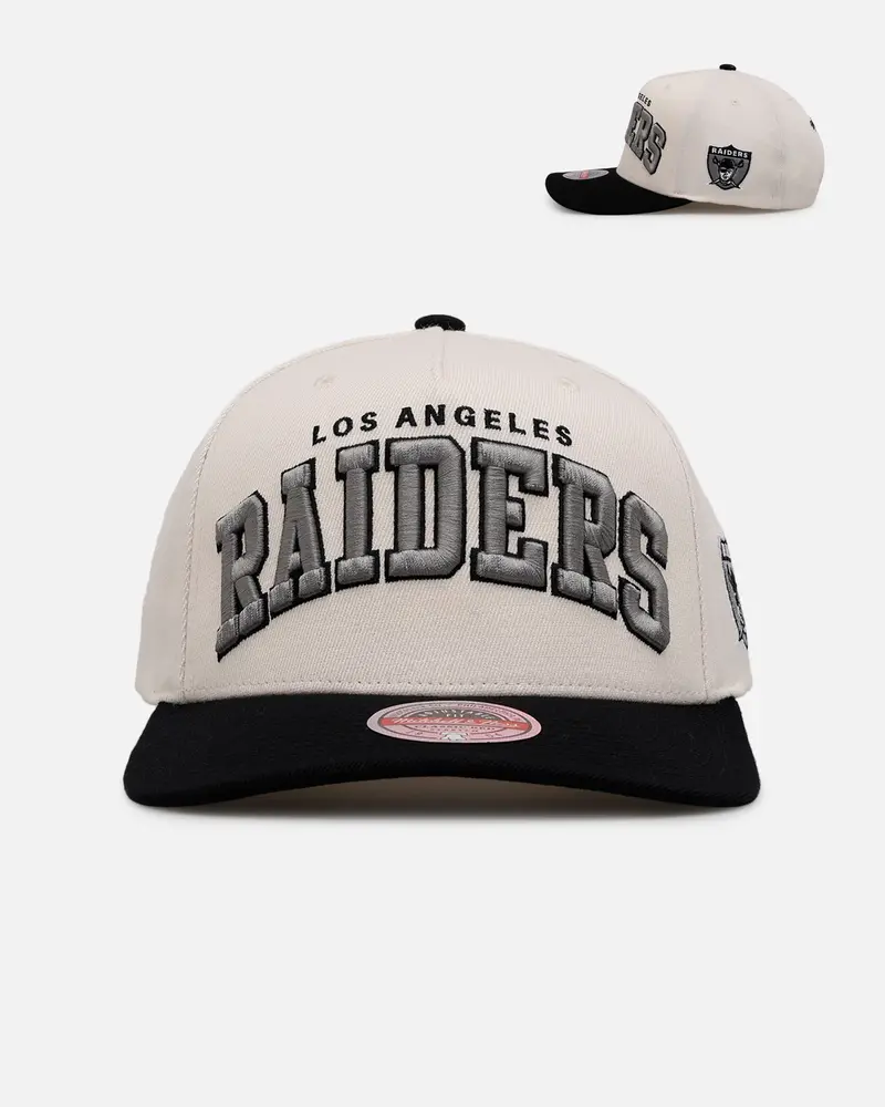 Mitchell & Ness Las Vegas Raiders 'Vintage Nfl' Mvp Snapback Natural 1