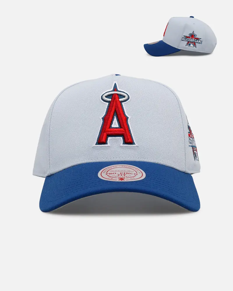 Mitchell & Ness Los Angeles Angels 'Cherry Logo' Pro Pinch Snapback Cherry 1