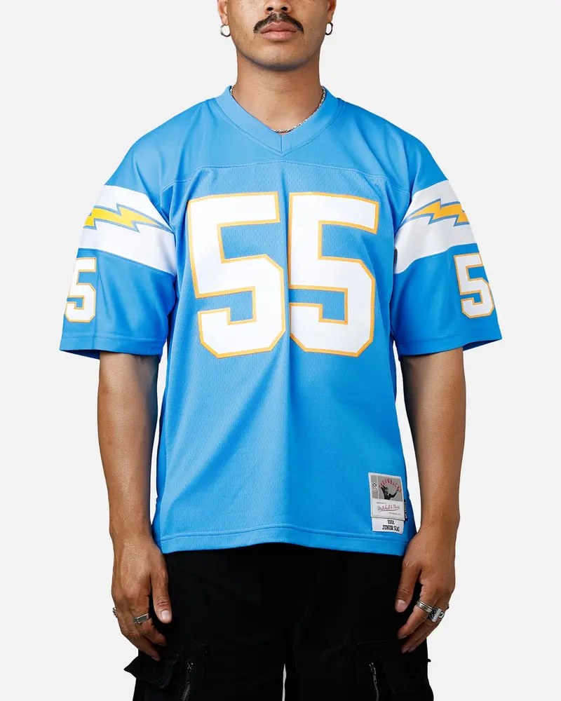Mitchell & Ness Los Angeles Chargers Junior Seau #55 Legacy Jersey Powder Blue 1