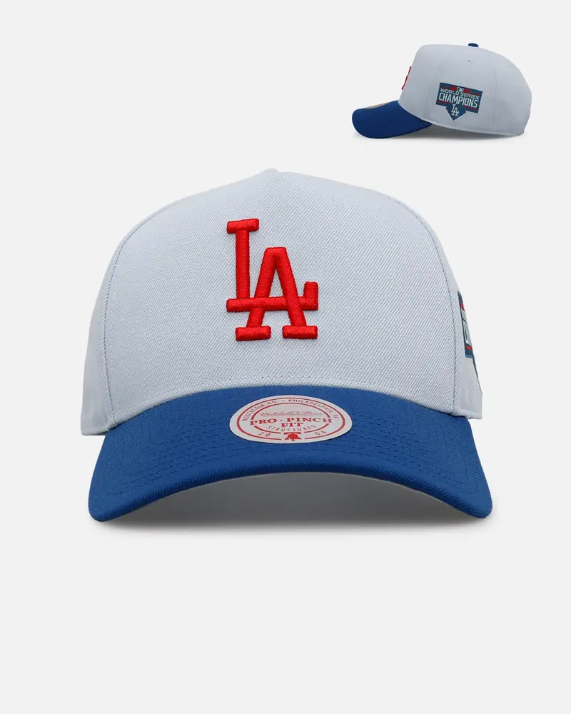 Mitchell & Ness Los Angeles Dodgers 'Cherry Logo' Pro Pinch Snapback Cherry 1