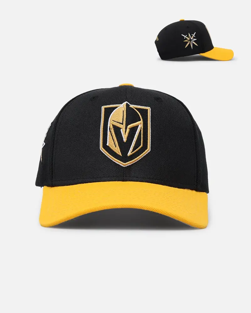 Mitchell & Ness Los Angeles Kings "Enter The Dragon" Pro Crown Snapback Black/Ochre 1