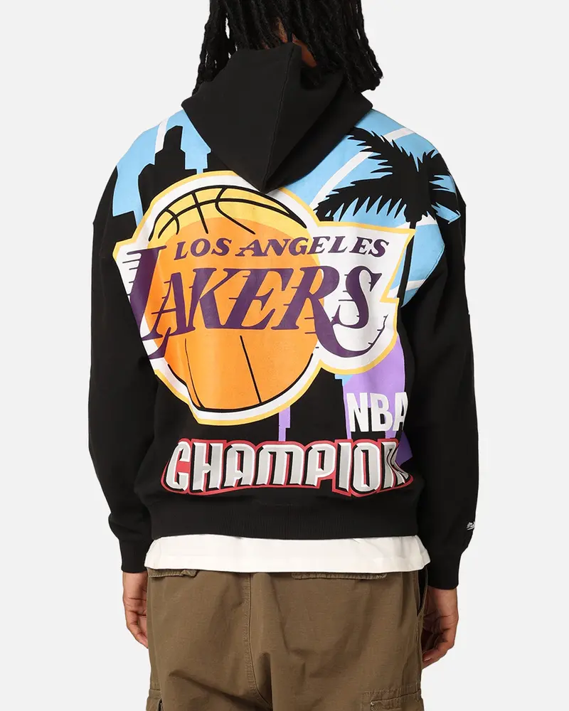 Mitchell & Ness Los Angeles Lakers 17-Time Hoodie Black 1
