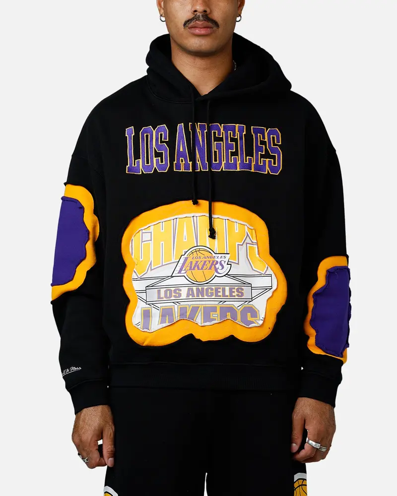 Mitchell & Ness Los Angeles Lakers C&S Hoodie Official Team Color 1