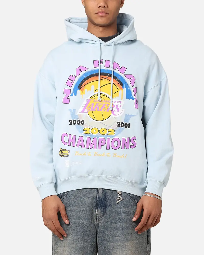 Mitchell & Ness Los Angeles Lakers Finals Champion Hoodie Light Blue 1