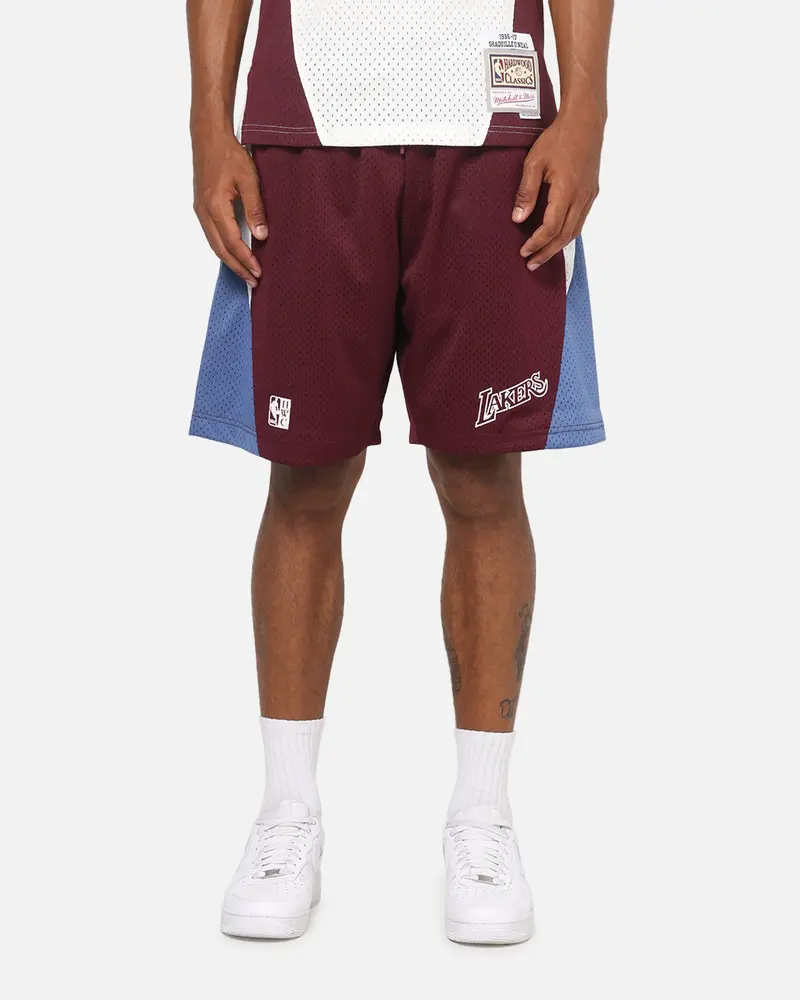 Mitchell & Ness Los Angeles Lakers Millenium Shorts Brown 1