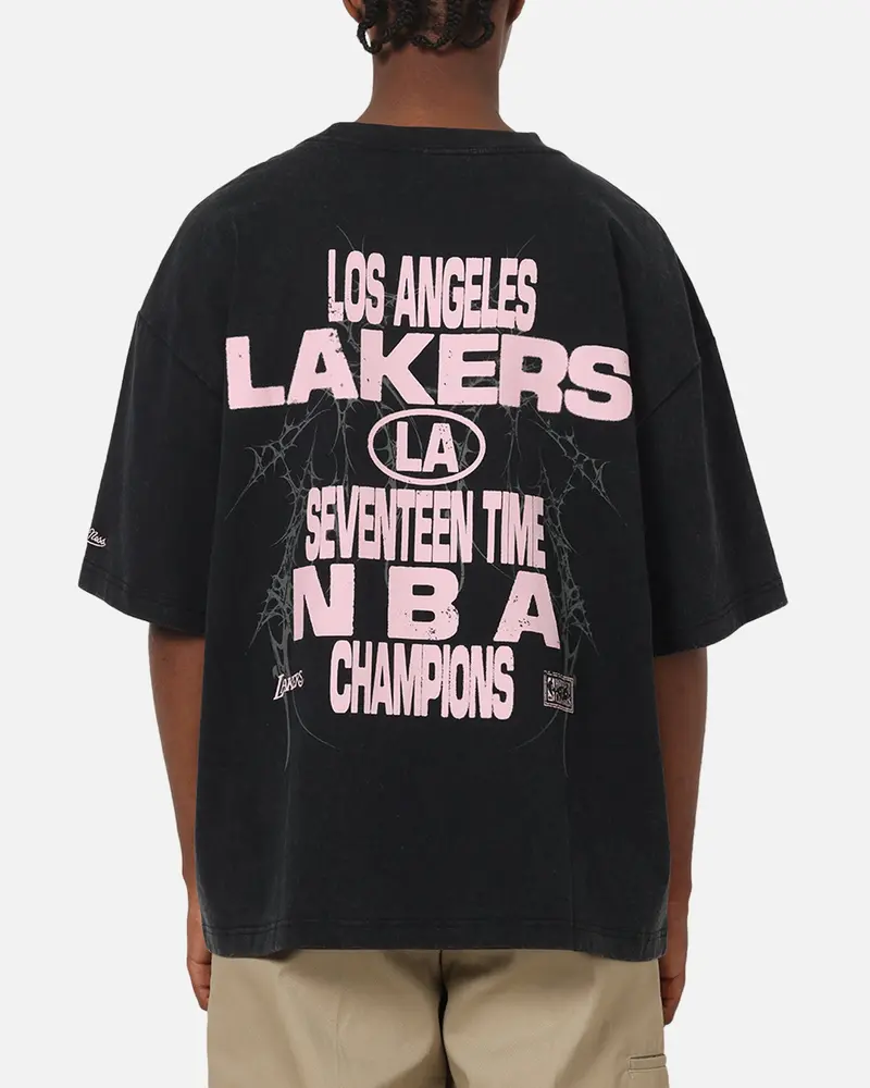 Mitchell & Ness Los Angeles Lakers Sigilism T-Shirt Black 1