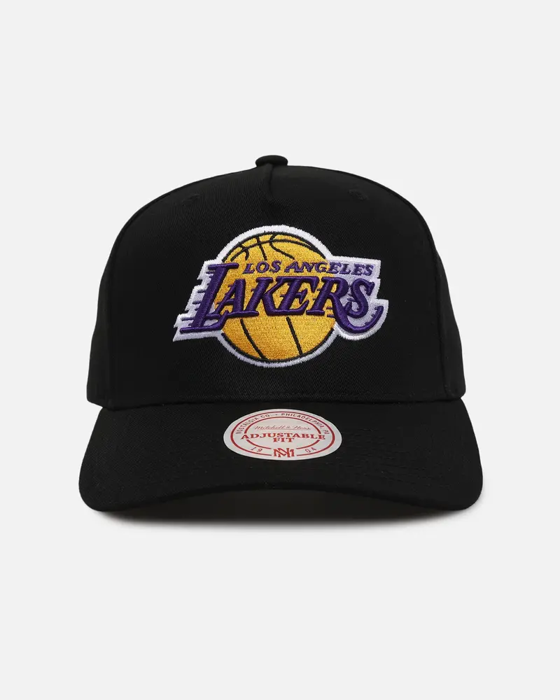 Mitchell & Ness Los Angeles Lakers Team Colour Logo Mvp Snapback Black 1
