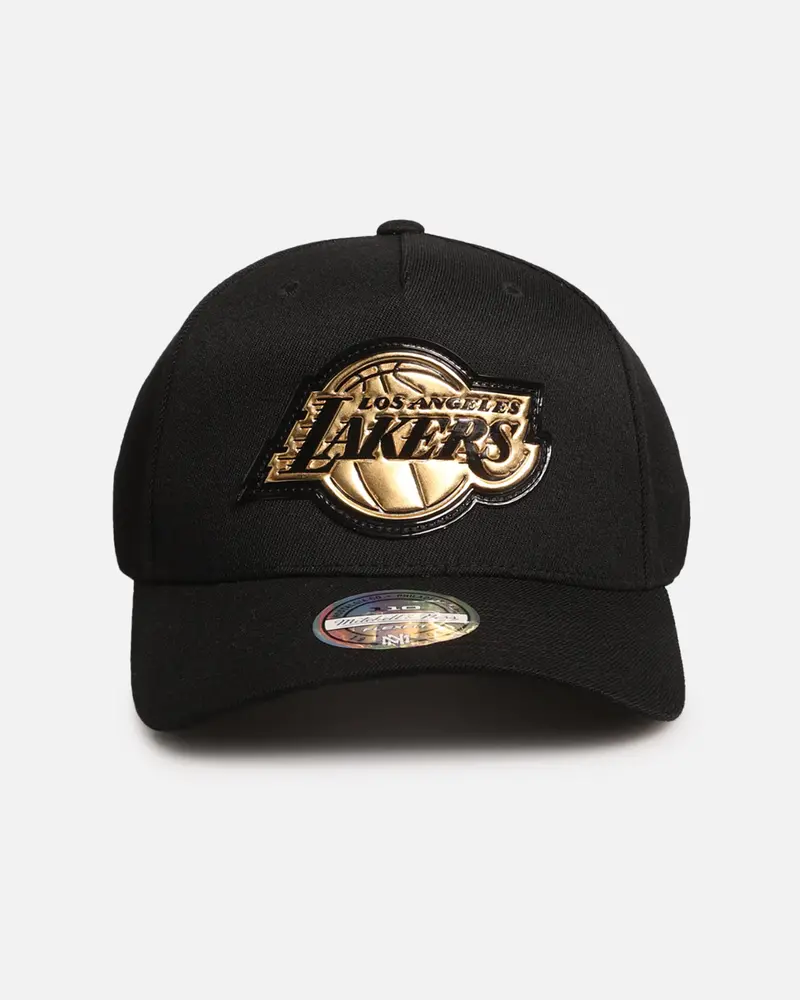 Mitchell & Ness Los Angeles Lakers 'Weald' Pro Pinch Snapback Black 1