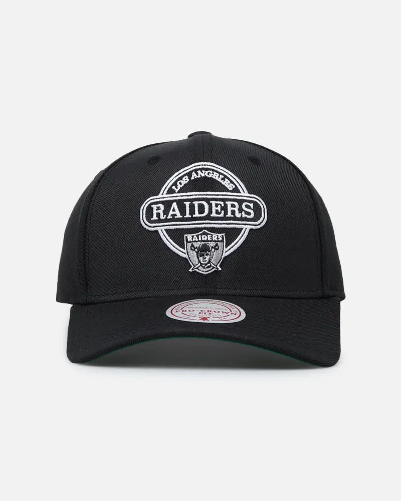 Mitchell & Ness Los Angeles Raiders Ice Pro Crown Snapback Black 1