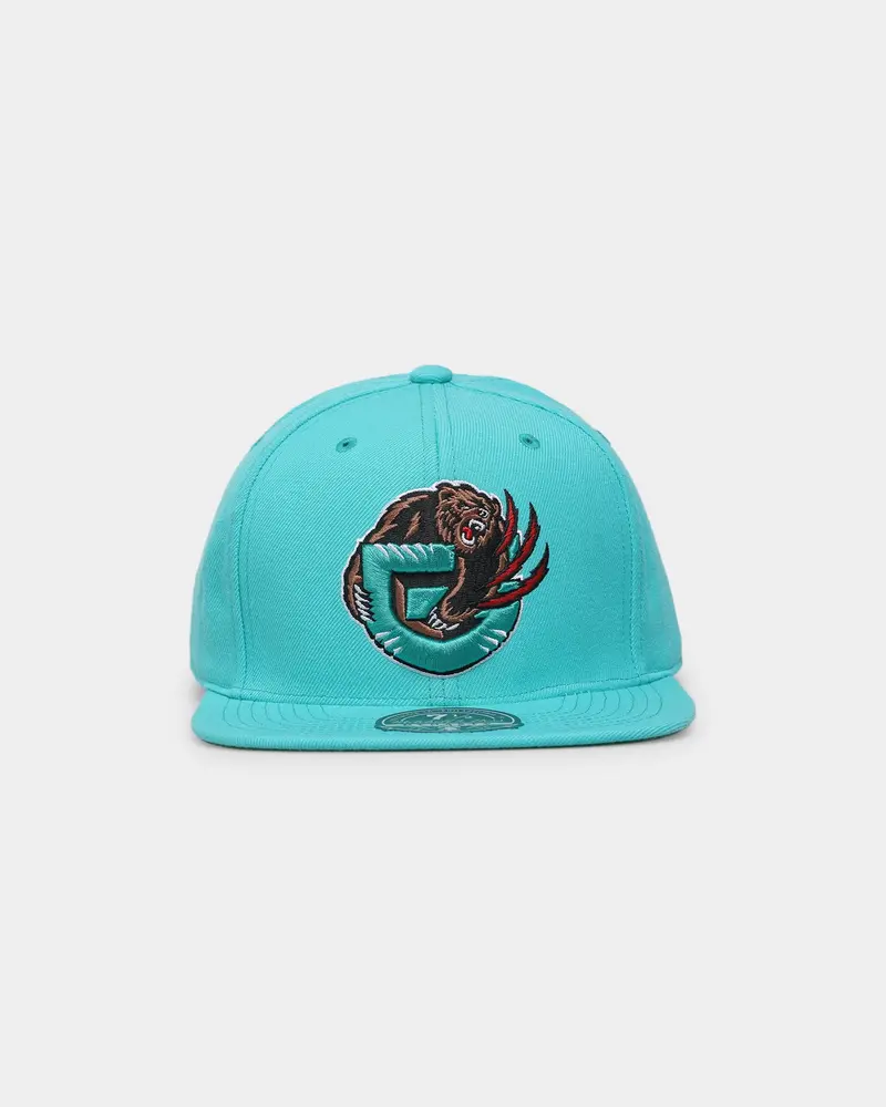 Mitchell & Ness Memphis Grizzlies 'Team Ground 2.0 Hardwood Classics' Fitted Teal 1