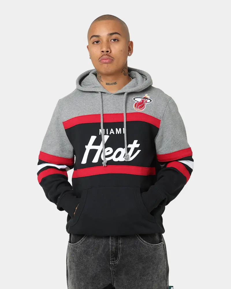Mitchell & Ness Miami Heat Head Coach Hoodie Black 1