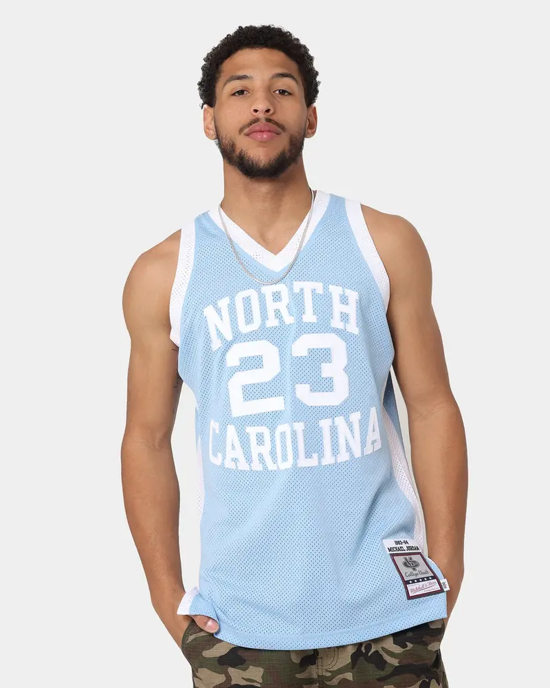 Mitchell & Ness Michael Jordan University Of North Carolina Tar Heels '83-'84 Authentic Jersey Light Blue 1