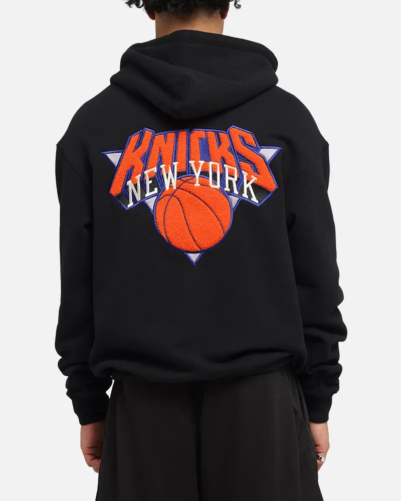 Mitchell & Ness New York Knicks Big Apple Hoodie Black 1