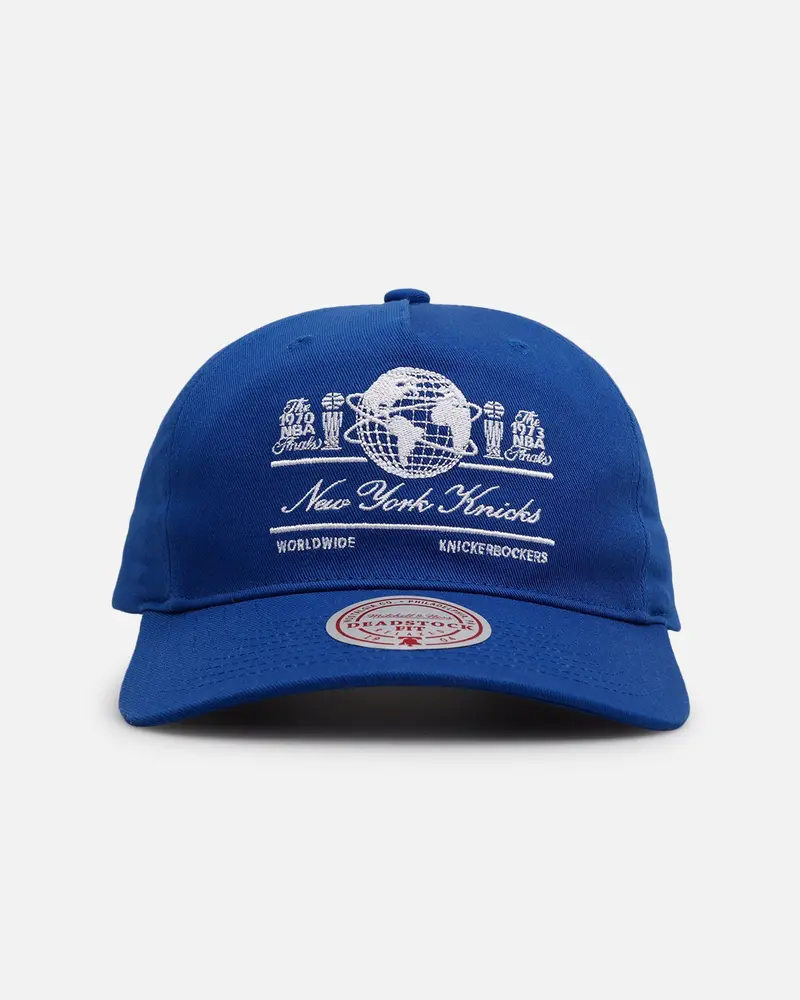 Mitchell & Ness New York Knicks 'Worldwide' Deadstock Snapback Blue 1