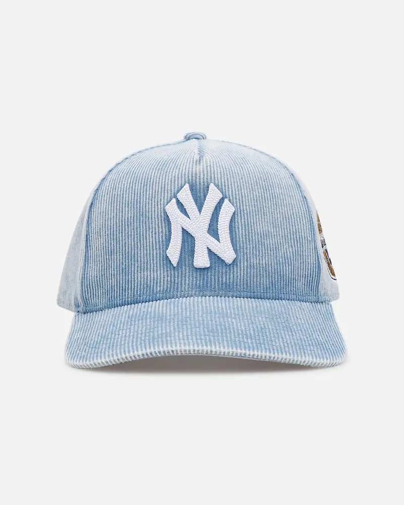 Mitchell & Ness New York Yankees 'Dusty Cord' Pro Pinch Snapback Light Blue 1