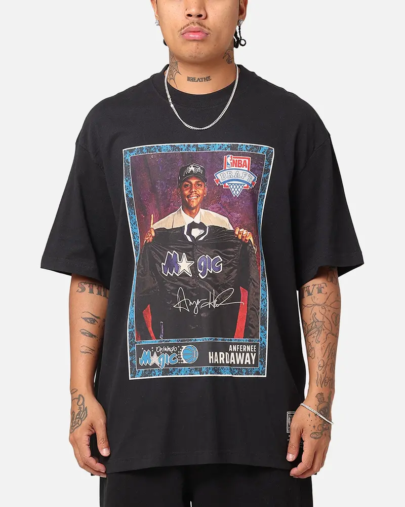 Mitchell & Ness Orlando Magic 1993 Nba Draft T-Shirt Faded Black 1