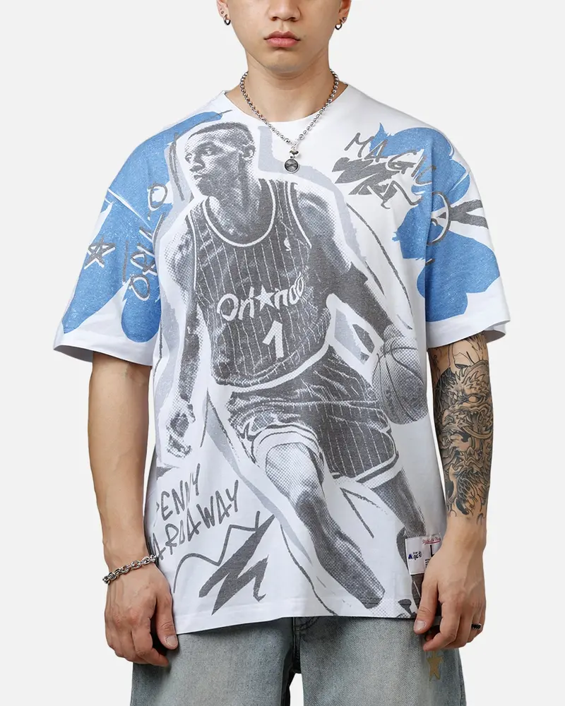 Mitchell & Ness Penny Hardaway Showstopper T-Shirt Blue 1
