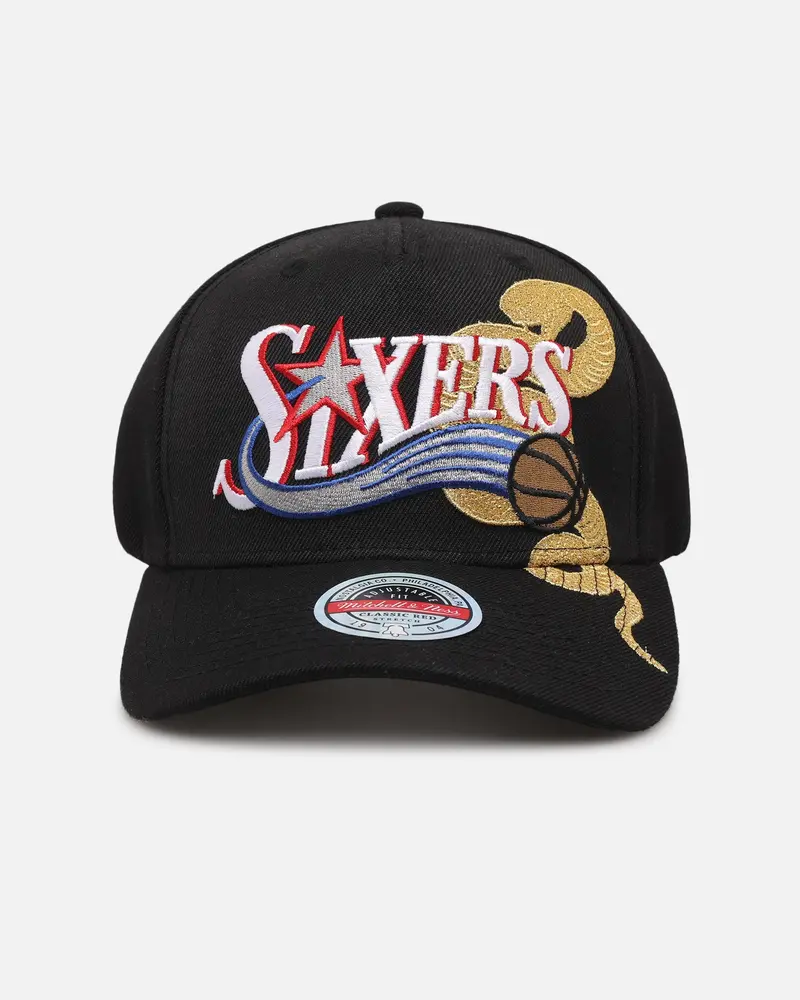 Mitchell & Ness Philadelphia 76Ers 'Year Of The Snake' Mvp Snapback Black 1