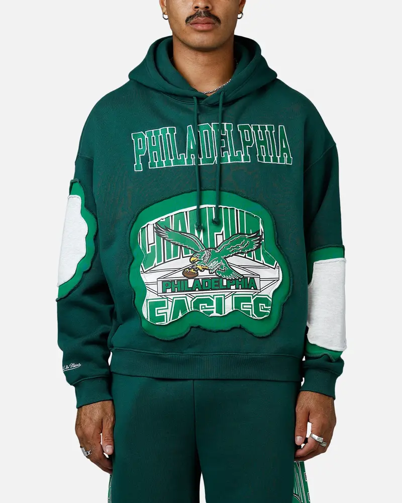 Mitchell & Ness Philadelphia Eagles C&S Hoodie Official Team Color 1