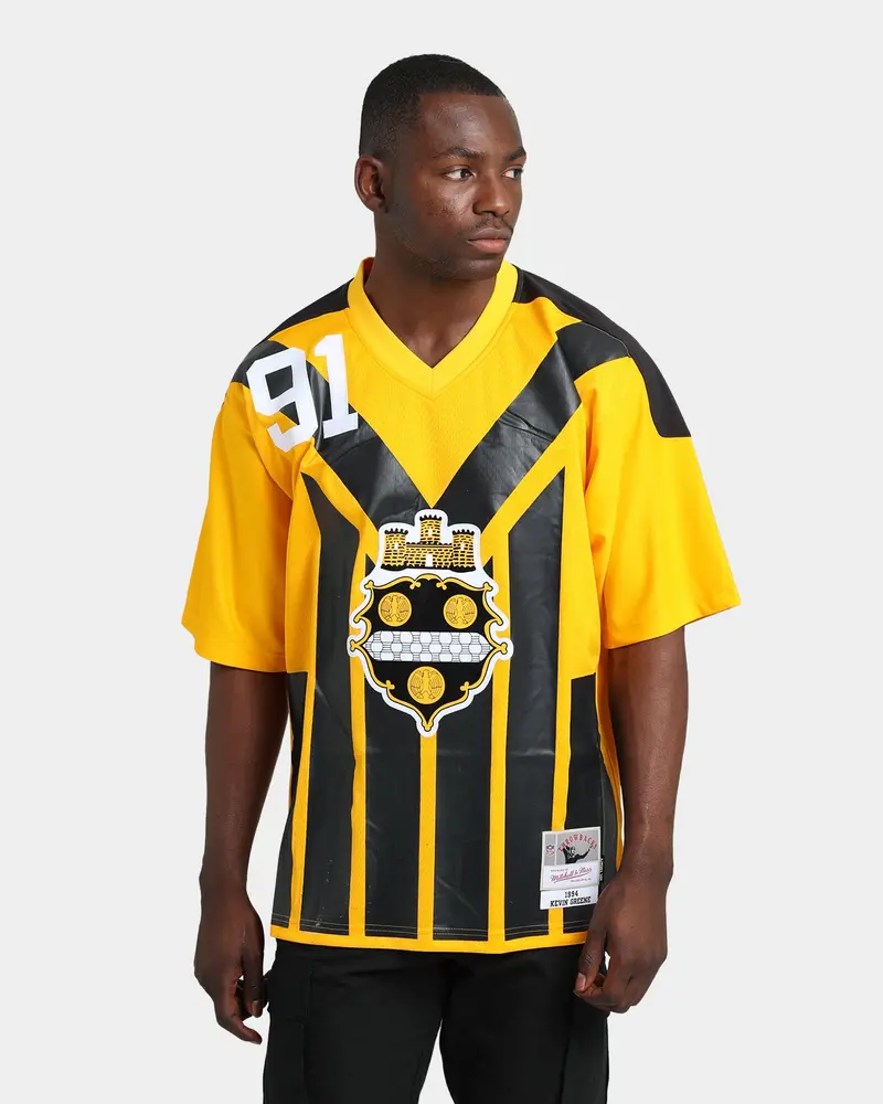 Mitchell & Ness Pittsburgh Steelers Kevin Greene #91 '94-'95 Legacy Jersey Gold 1