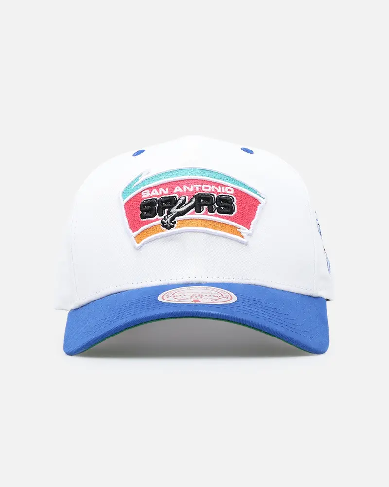 Mitchell & Ness San Antonio Spurs '1993 All Stars East' Pro Crown Snapback White/Blue 1