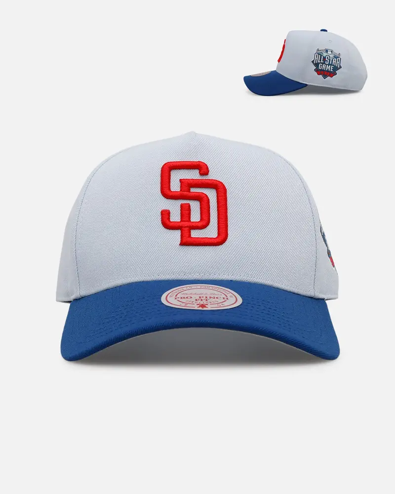 Mitchell & Ness San Diego Padres 'Cherry Logo' Pro Pinch Snapback Cherry 1