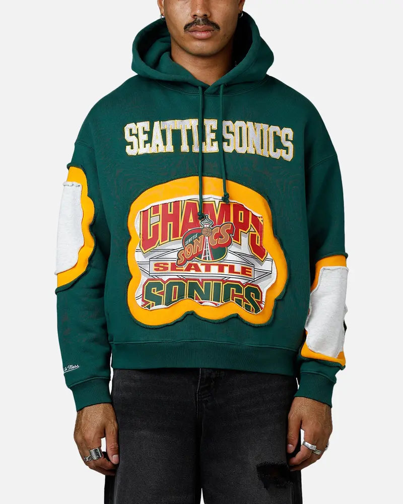 Mitchell & Ness Seattle Supersonics C&S Hoodie Official Team Color 1