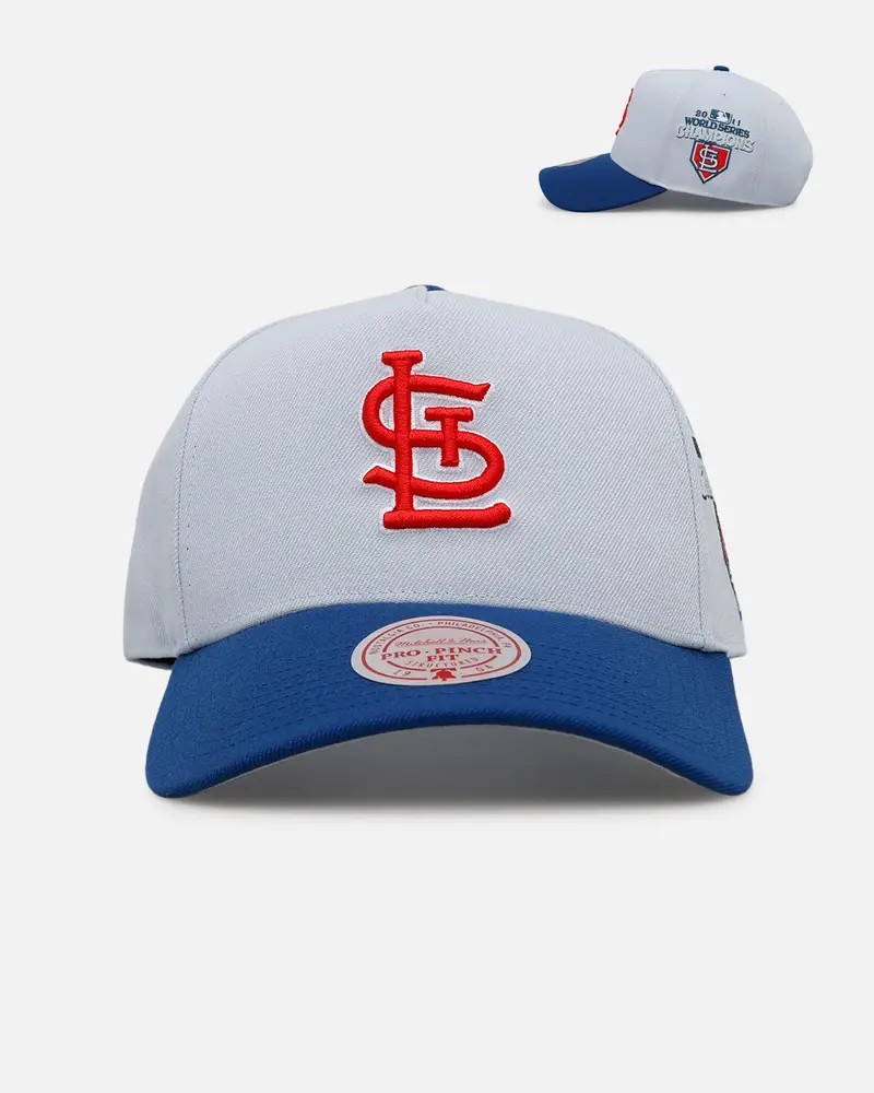 Mitchell & Ness St. Louis Cardinals 'Cherry Logo' Pro Pinch Snapback Cherry 1