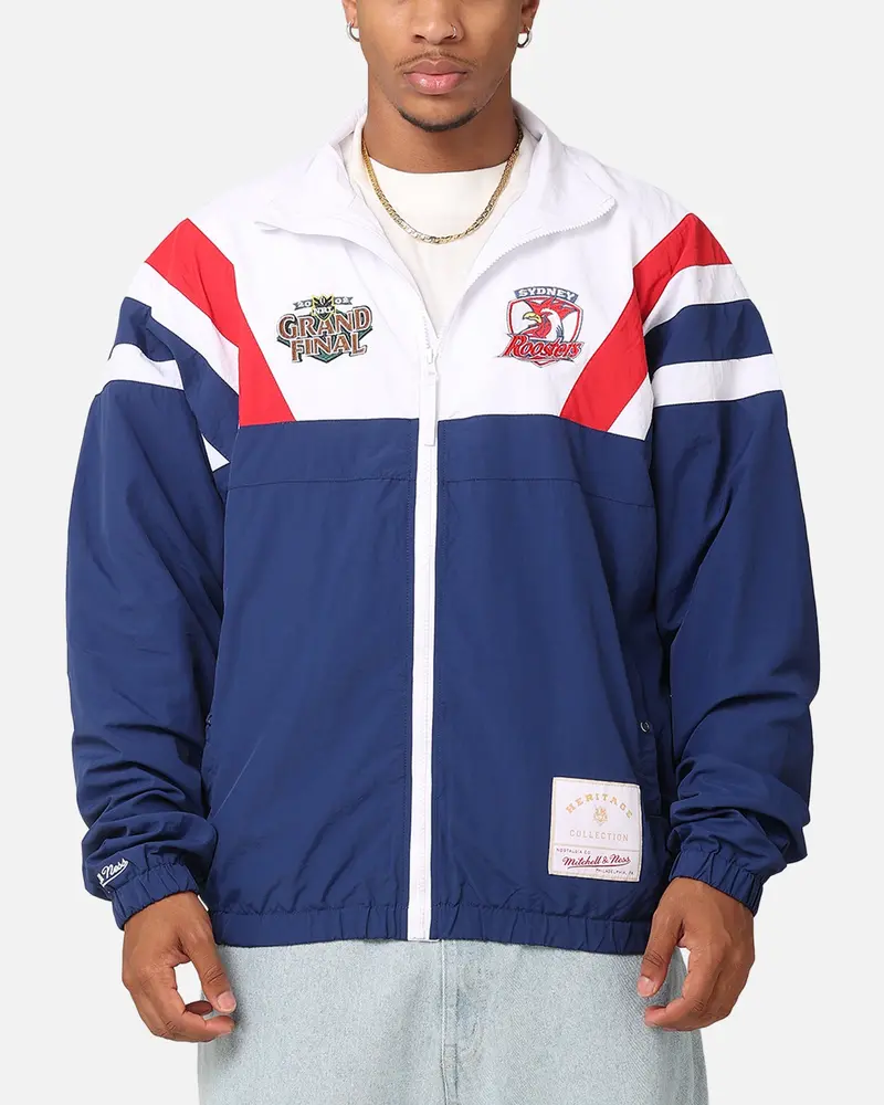 Mitchell & Ness Sydney Roosters Full Zip Spray Jacket White/Red/Navy 1