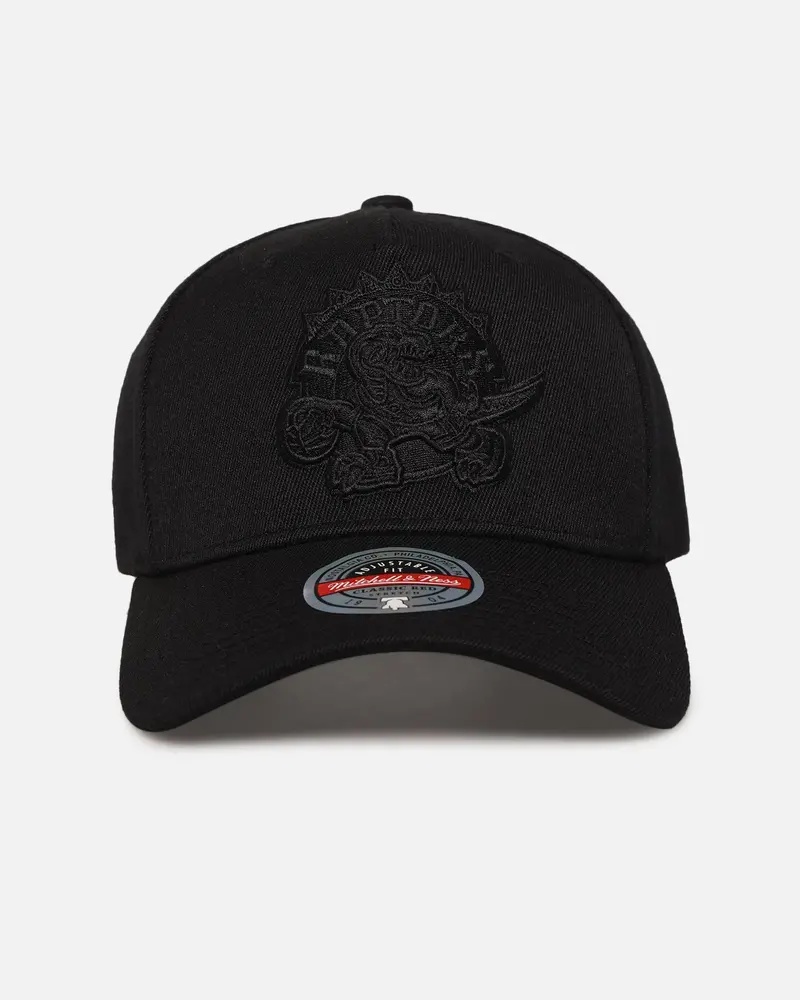 Mitchell & Ness Toronto Raptors 'Triple Black Core Classic' Mvp Snapback Black 1