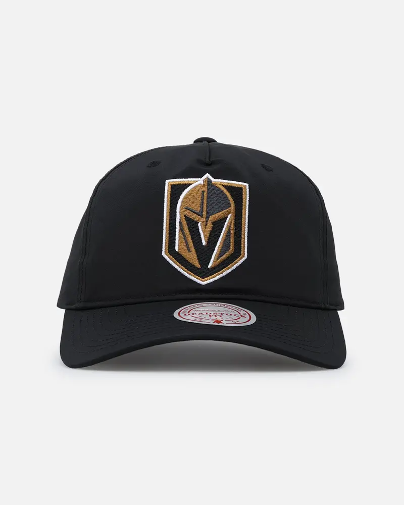 Mitchell & Ness Vegas Golden Knights Retro Matte Nylon Origins Snapback Black 1