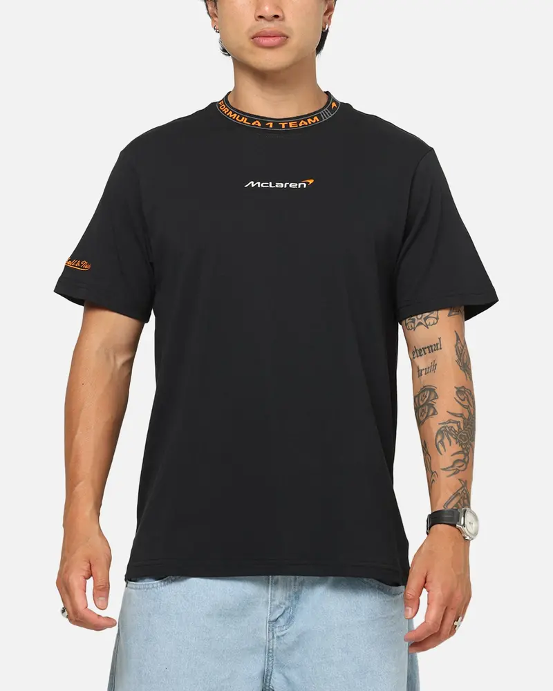 Mitchell & Ness X Mclaren Icon T-Shirt Faded Black 1