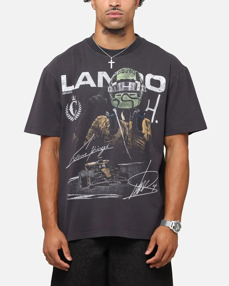 Mitchell & Ness X Mclaren Lando Norris Victory T-Shirt Faded Black 1