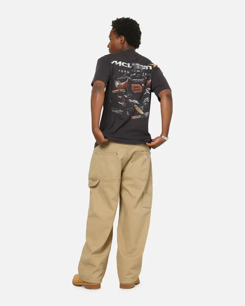 Mitchell & Ness X Mclaren Oscar Piastri Victory T-Shirt Faded Black 4
