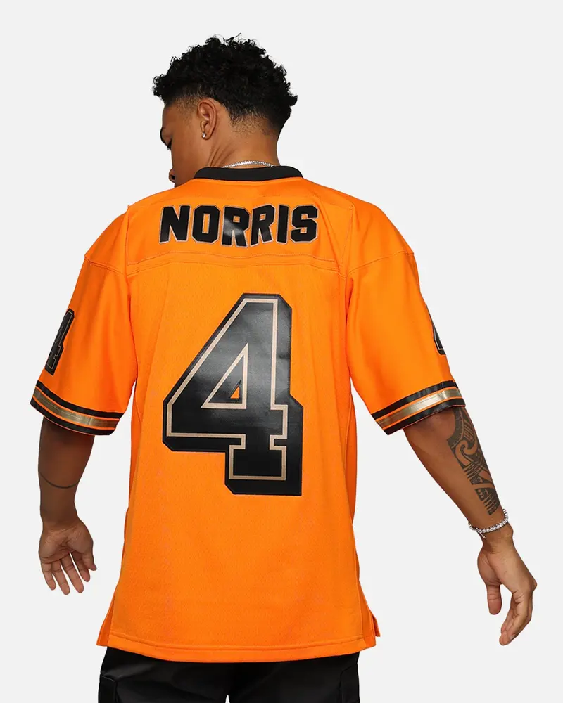 Mitchell & Ness X Mclaren X Culture Kings Las Vegas Collection Lando Norris Legacy Jersey Orange 1