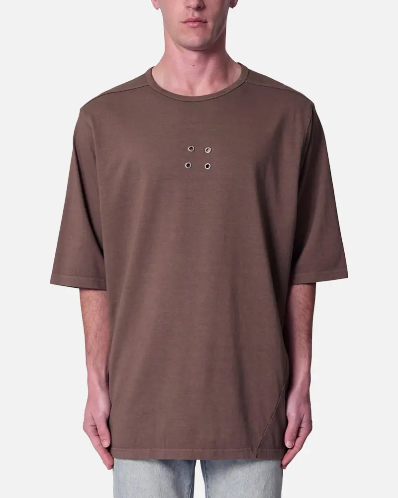 Mnml 4 Eyelets T-Shirt Brown 1