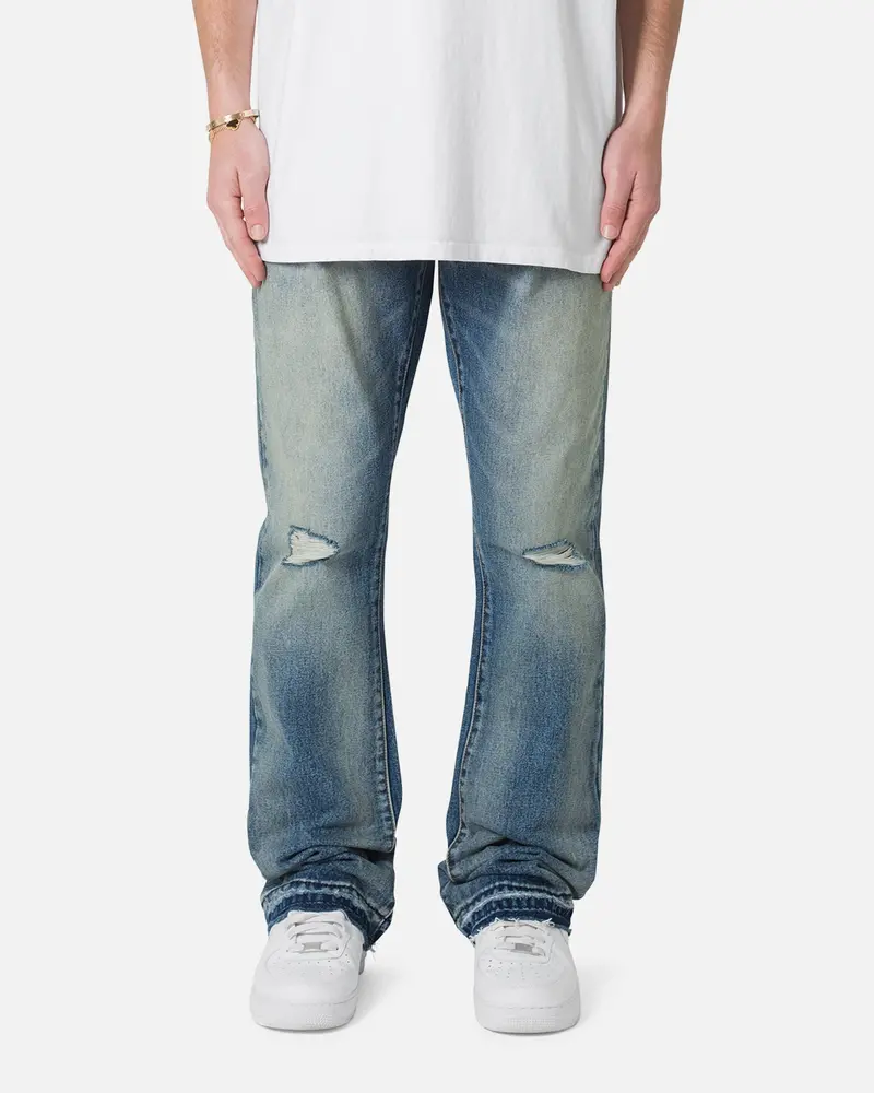 Mnml B317 Flare Denim Jeans Blue 1