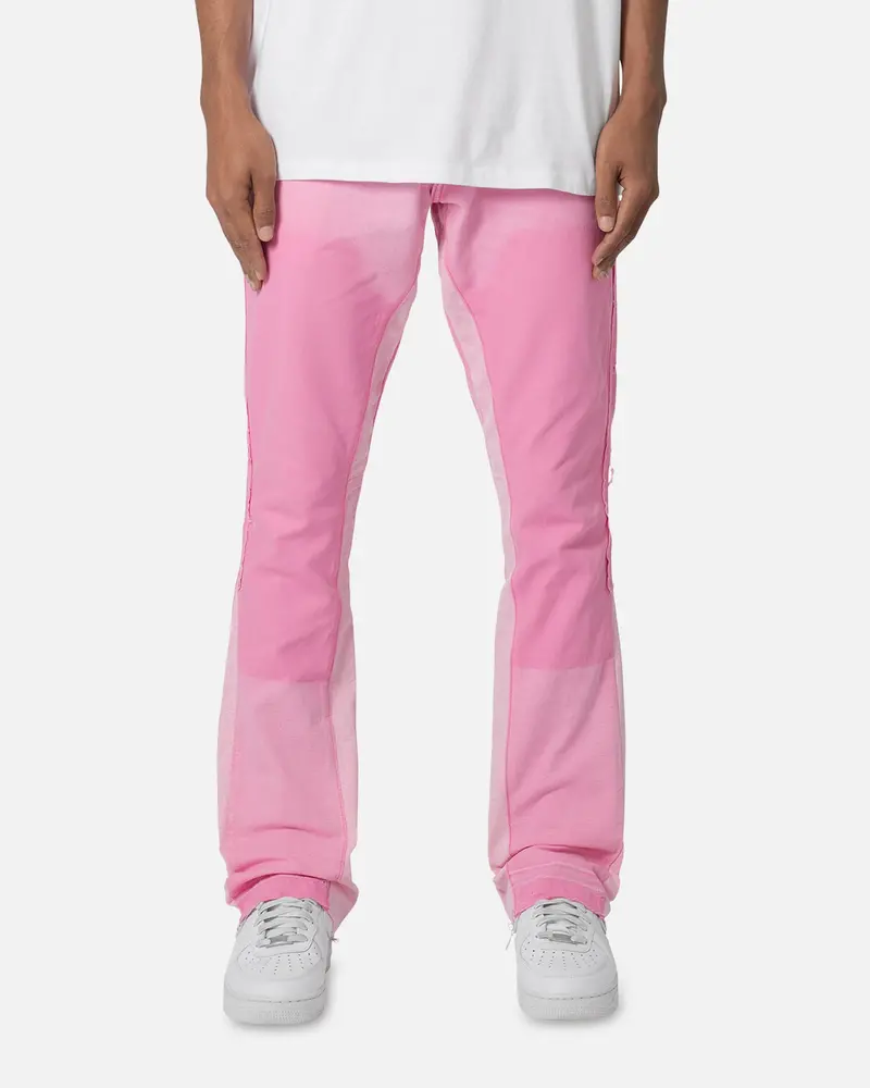 Mnml B501 Flare Denim Jeans Pink 1
