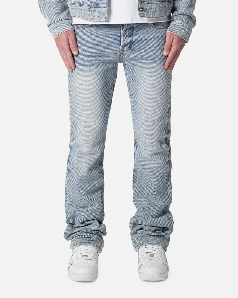 Mnml B575 Flare Denim Jeans Blue 1