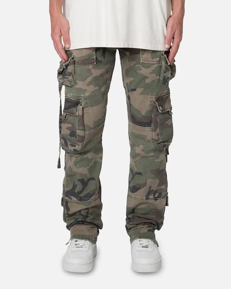 Mnml D152 Cargo Pants Woodland Camo 1