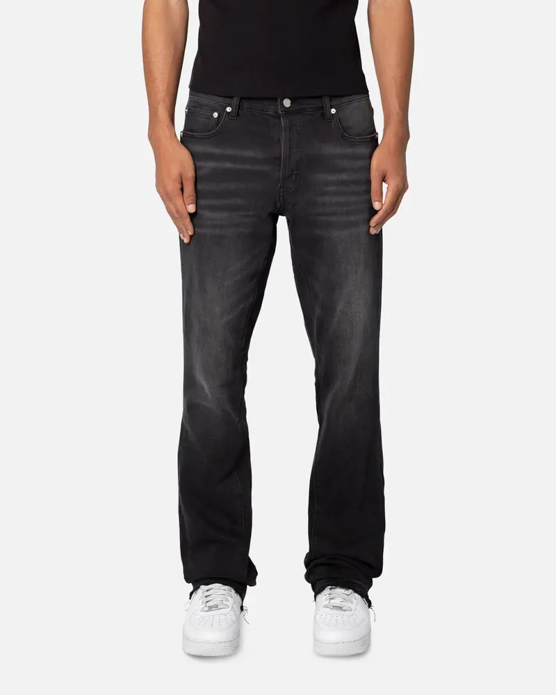 Mnml M524 Slim Stacked Denim Jeans Washed Black 1