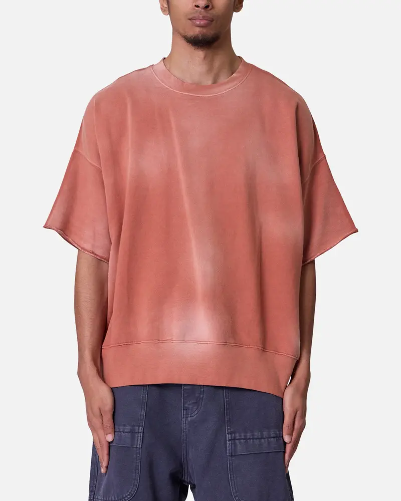 Mnml Oversized Crewneck T-Shirt Rust 1