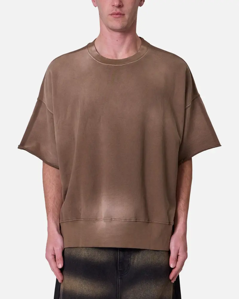 Mnml Oversized Crewneck T-Shirt Tan 1