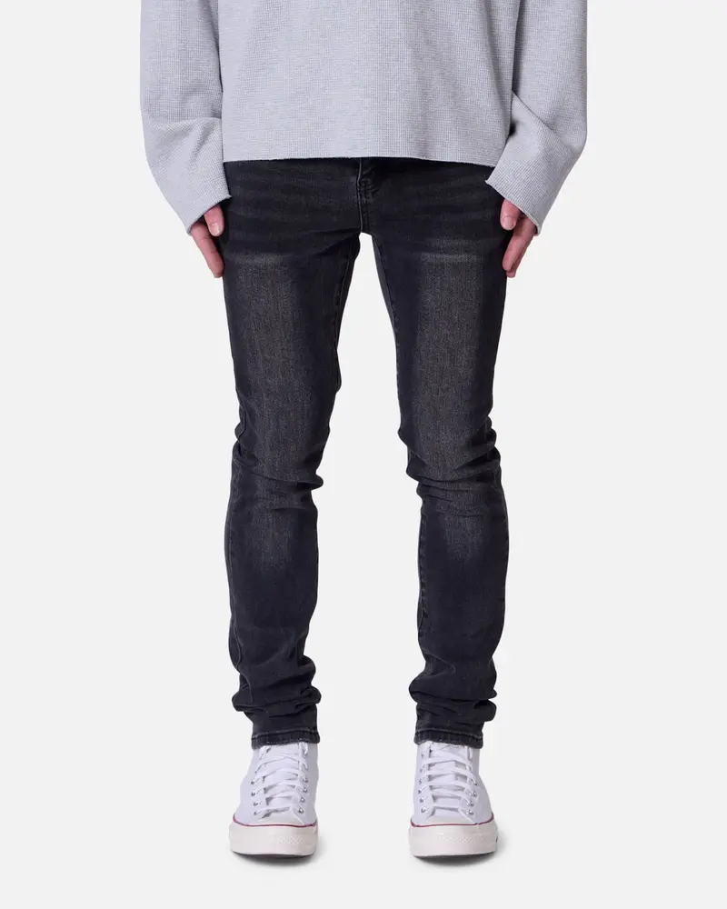 Mnml Skinny Denim Jeans Washed Black 1