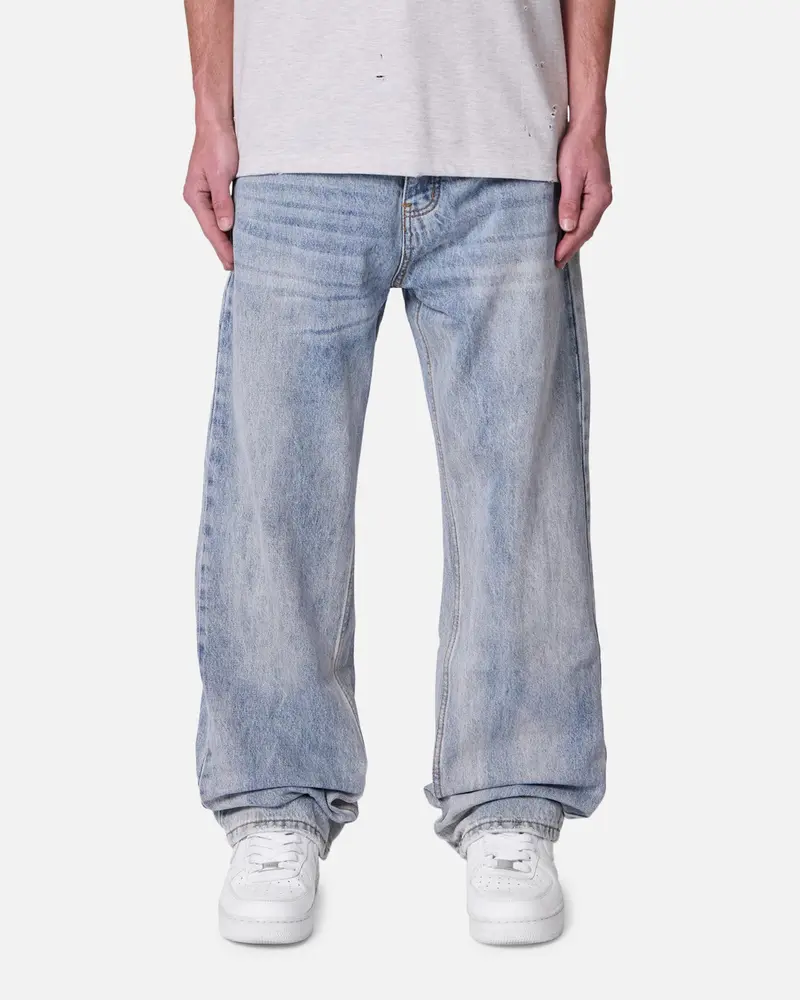 Mnml Ultra Baggy Denim Jeans Light Blue 1
