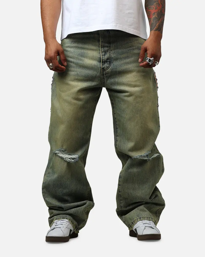 Mnml Ultra Baggy Mojave Denim Jeans Vintage Blue 1