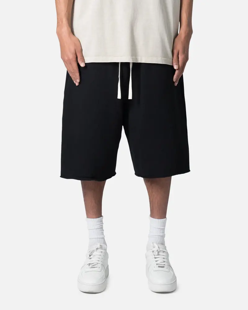 Mnml Ultra Baggy Sweat Shorts Black 1