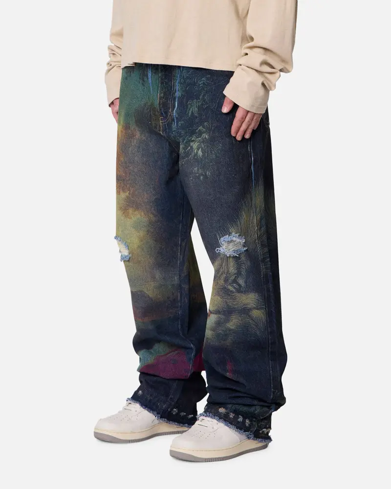 Mnml Ultra Baggy Wolf Denim Jeans Multi 2