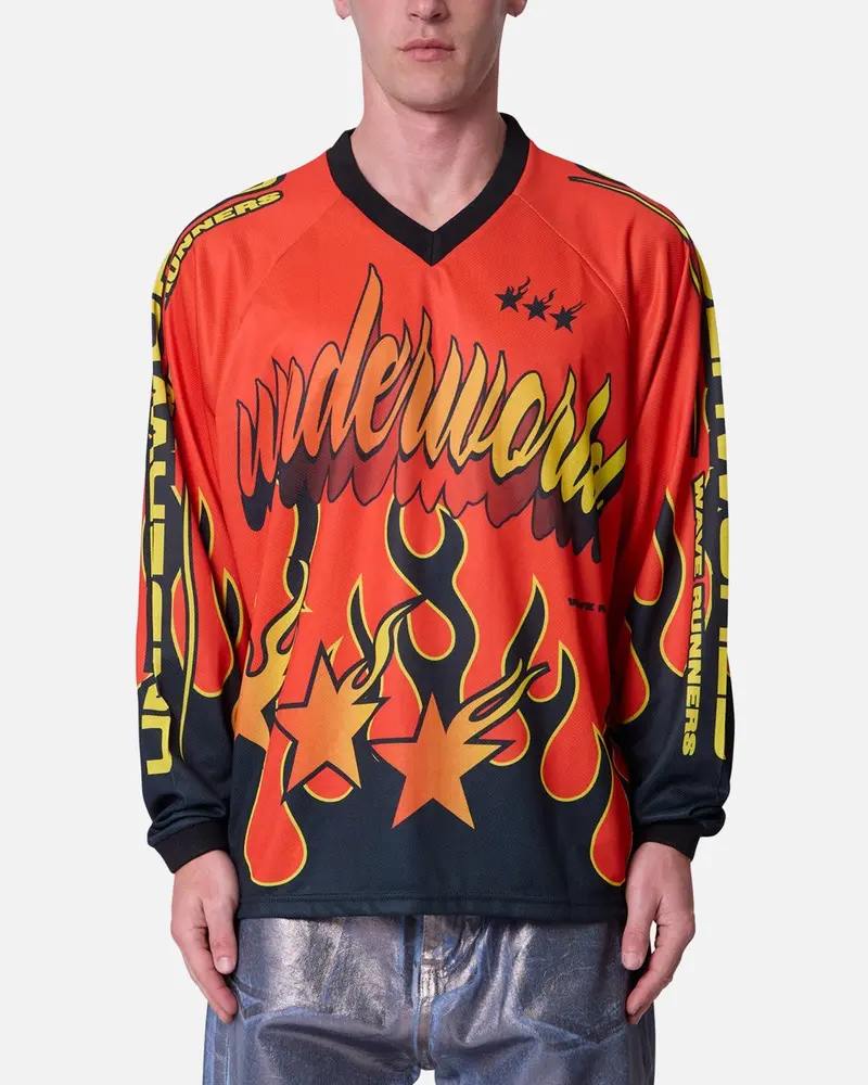 Mnml Underworld Moto Long Sleeve T-Shirt Multi 1